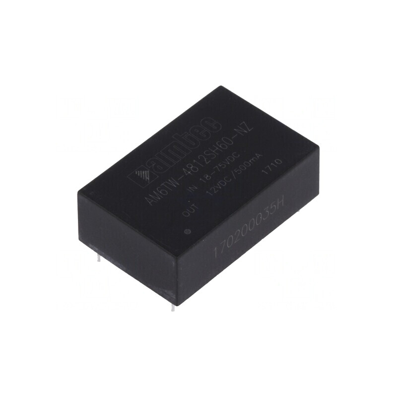 Convertor DC/DC 6W 18-75V 12V 500mA DIP24 | Electronic-mag.ro | Componente Electronice Convertor DC/DC 6W 18-75V 12V 500mA DIP24 | Electronic-mag.ro | Componente Electronice