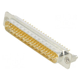 Conector D-Sub HD 62-Pin Soclu THT Drept pentru PCB | Electronic-mag.ro | Componente Electronice