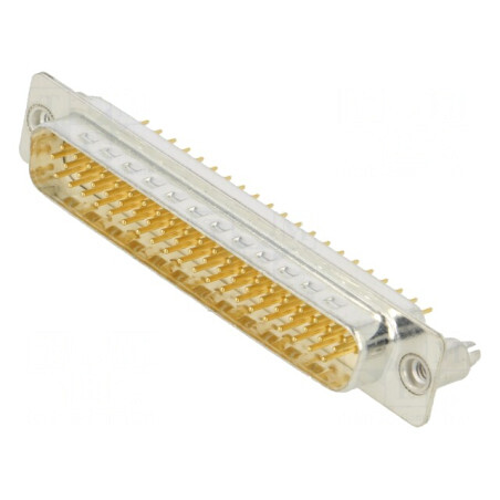 Conector D-Sub HD 62-Pin Soclu THT Drept pentru PCB | Electronic-mag.ro | Componente Electronice
