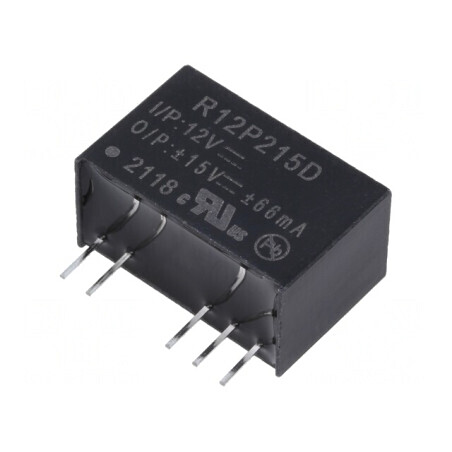 Convertor DC/DC 2W 12V la ±15V | Electronic-mag.ro | Componente Electronice