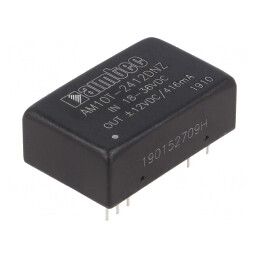 Convertor DC/DC 10W 18-36V la 12V/-12V | Electronic-mag.ro | Componente Electronice