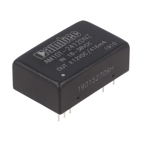 Convertor DC/DC 10W 18-36V la 12V/-12V | Electronic-mag.ro | Componente Electronice