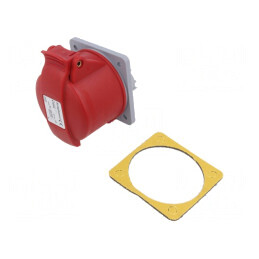 Soclu Mamă Alimentare AC Trifazat IP44 | Electronic-mag.ro | Componente Electronice