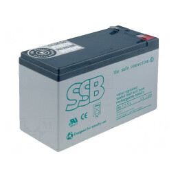 Baterie Plumb-Acid 12V 7.2Ah AGM Fără Întreținere | Electronic-mag.ro | Componente Electronice