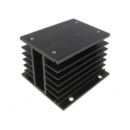 Radiator extrudat cu aripioare pentru relee SSR trifazate | Electronic-mag.ro | Componente Electronice