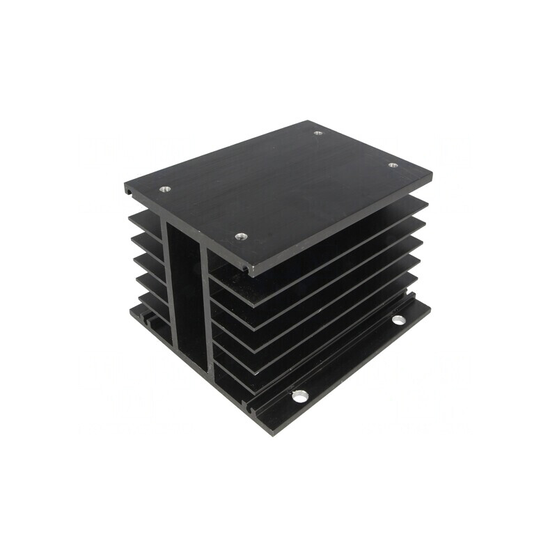 Radiator extrudat cu aripioare pentru relee SSR trifazate | Electronic-mag.ro | Componente Electronice
