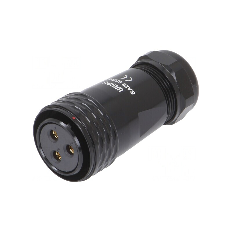 Mufă SA28 Mamă IP67 3 PIN 50A 500V | Electronic-mag.ro | Componente Electronice Mufă SA28 Mamă IP67 3 PIN 50A 500V | Electronic-mag.ro | Componente Electronice