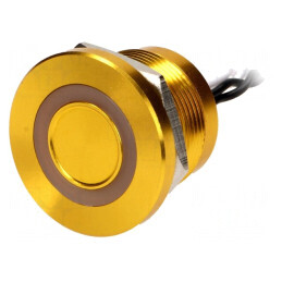 Comutator piezoelectric 2 Poz SPST-NO 0,2A 24V | Electronic-mag.ro | Componente Electronice