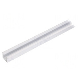 Profil Aluminiu Îngropat 2m pentru Module LED Albă | Electronic-mag.ro | Componente Electronice