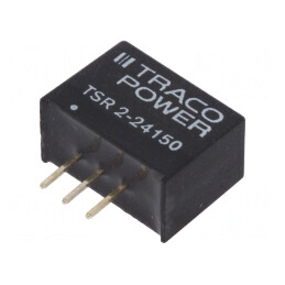 Convertor DC/DC 18-36V la 15V 2A SIP3 410kHz TSR 2-24150 | Electronic-mag.ro | Componente Electronice