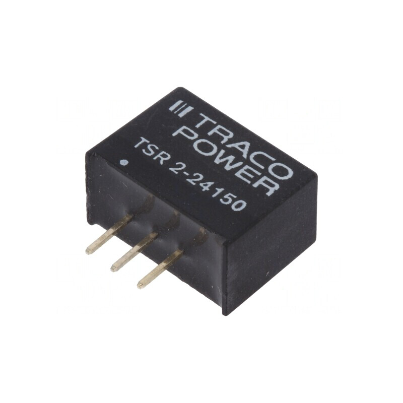 Convertor DC/DC 18-36V la 15V 2A SIP3 410kHz TSR 2-24150 | Electronic-mag.ro | Componente Electronice