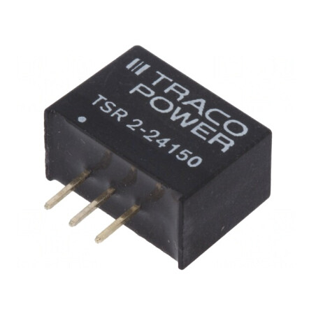Convertor DC/DC 18-36V la 15V 2A SIP3 410kHz TSR 2-24150 | Electronic-mag.ro | Componente Electronice
