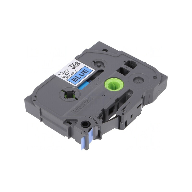 Bandă Albastră 12mm x 8m cu Caracter Negru TZE-531 | Electronic-mag.ro | Componente Electronice