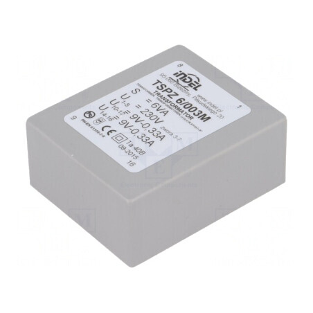 Transformator Încapsulat 6VA 230V 9V PCB | Electronic-mag.ro | Componente Electronice