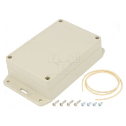 Carcasă Universală 85x125x40mm cu Lame de Fixare | Electronic-mag.ro | Componente Electronice