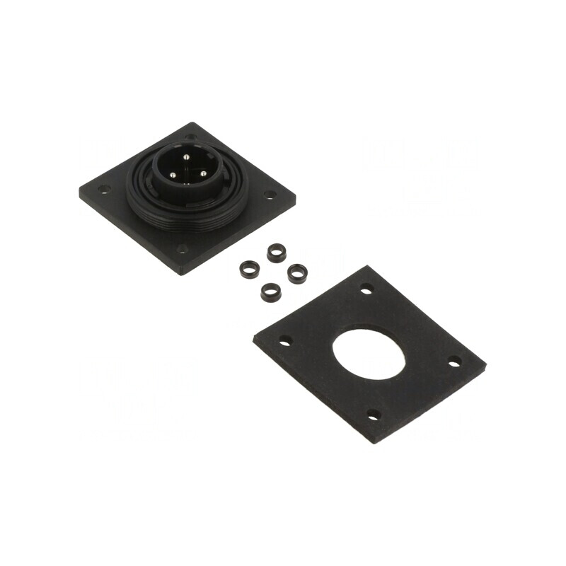 Conector Circular Soclu Tată 3 PIN IP68 Buccaneer | Electronic-mag.ro | Componente Electronice