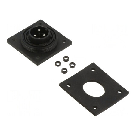 Conector Circular Soclu Tată 3 PIN IP68 Buccaneer | Electronic-mag.ro | Componente Electronice