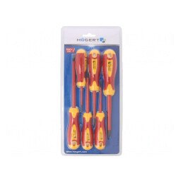 Kit Șurubelnițe Izolate 1kVAC 6 Buc. | Electronic-mag.ro | Componente Electronice