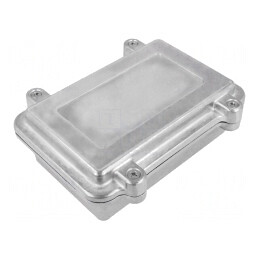 Carcasă Universală Aluminiu Natural 100x150x50mm | Electronic-mag.ro | Componente Electronice