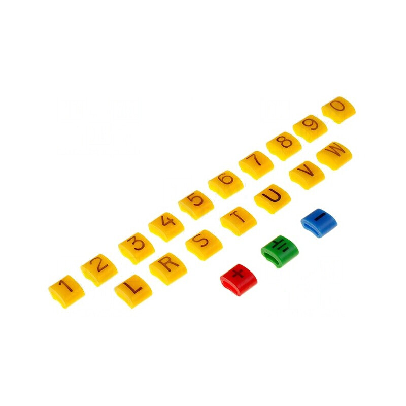 Kit etichete cablu 1,1-2,5mm | Electronic-mag.ro | Componente Electronice