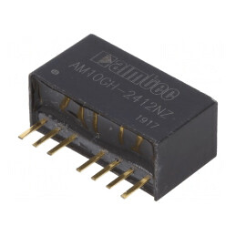 Convertor DC/DC 10W 9-36V la 12V 0.83A SIP8 AM10GH-2412NZ | Electronic-mag.ro | Componente Electronice
