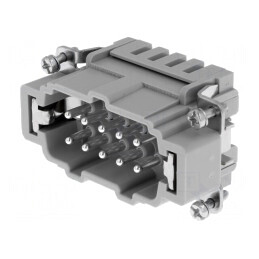 Conector HDC Han ES PIN 10 10 PE | Electronic-mag.ro | Componente Electronice