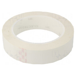 Bandă Electroizolantă Albă 25mm x 66m 3M | Electronic-mag.ro | Componente Electronice