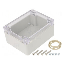 Carcasă Universală Policarbonat Ritec 90x115x55mm | Electronic-mag.ro | Componente Electronice