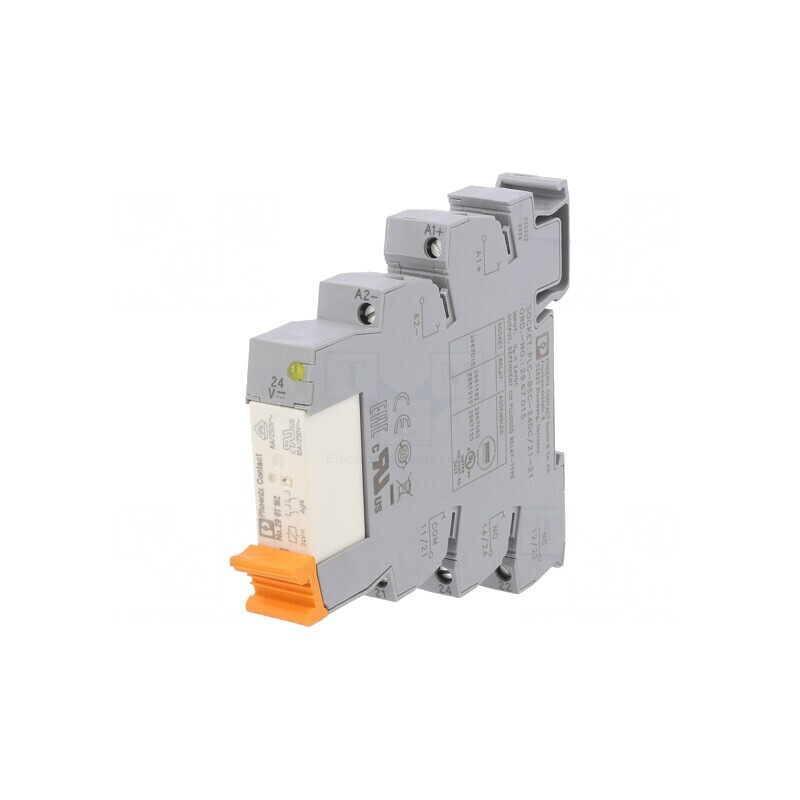 Releu intermediar pentru şină DIN | Electronic-mag.ro | Componente Electronice