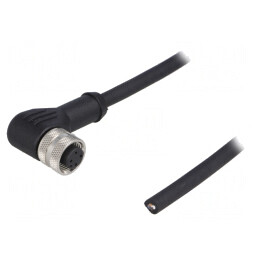 Mufă M12 DeviceNet/CANopen 4 pini mamă IP65/IP67 250V | Electronic-mag.ro | Componente Electronice