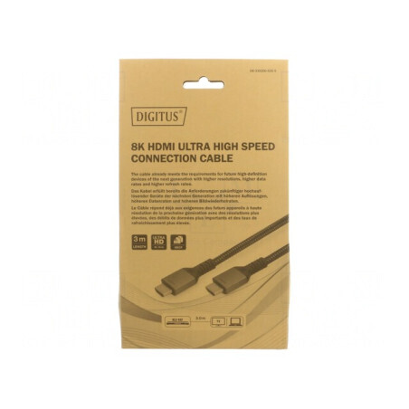 Cablu HDMI 2.1 HDCP 2.2 Textil | Electronic-mag.ro | Componente Electronice