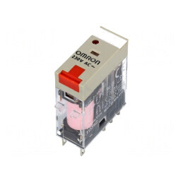 Releu Electromagnetic DPDT 230VAC 5A | Electronic-mag.ro | Componente Electronice