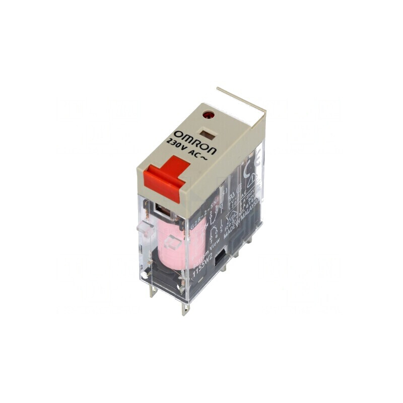 Releu Electromagnetic DPDT 230VAC 5A | Electronic-mag.ro | Componente Electronice