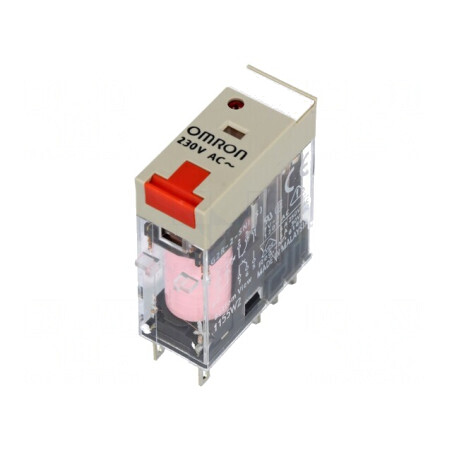 Releu Electromagnetic DPDT 230VAC 5A | Electronic-mag.ro | Componente Electronice