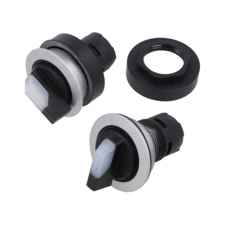 Comutator Rotativ 22mm Cu Suport 2 Poziții | Electronic-mag.ro | Componente Electronice