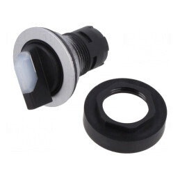 Comutator Rotativ 22mm cu 3 Poziții Fixe | Electronic-mag.ro | Componente Electronice
