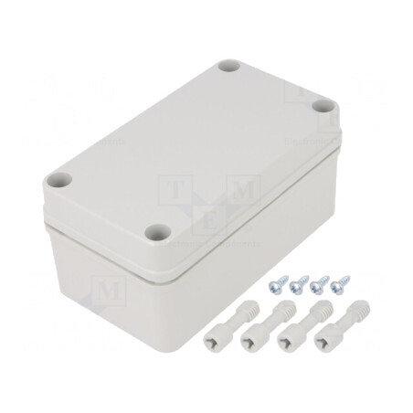 Carcasă universală ABS gri 80x140x65mm | Electronic-mag.ro | Componente Electronice