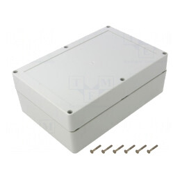 Carcasă Universală 140x210x75mm cu Bucşă din Alamă | Electronic-mag.ro | Componente Electronice