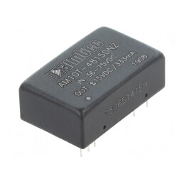 Convertor DC/DC 10W 36-75V la 15V/-15V | Electronic-mag.ro | Componente Electronice