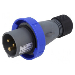 Conector Alimentare AC Trifazat cu Mufă Dreaptă pe Cablu | Electronic-mag.ro | Componente Electronice