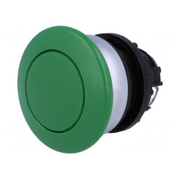 Comutator Apăsare 22mm Verde | Electronic-mag.ro | Componente Electronice