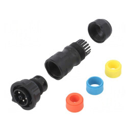 Conector circular tată mufă terminal PIN 5 X-Lok | Electronic-mag.ro | Componente Electronice