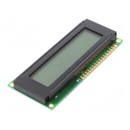 Afișaj LCD Alfanumeric 16x1 80x36x10,5mm LED