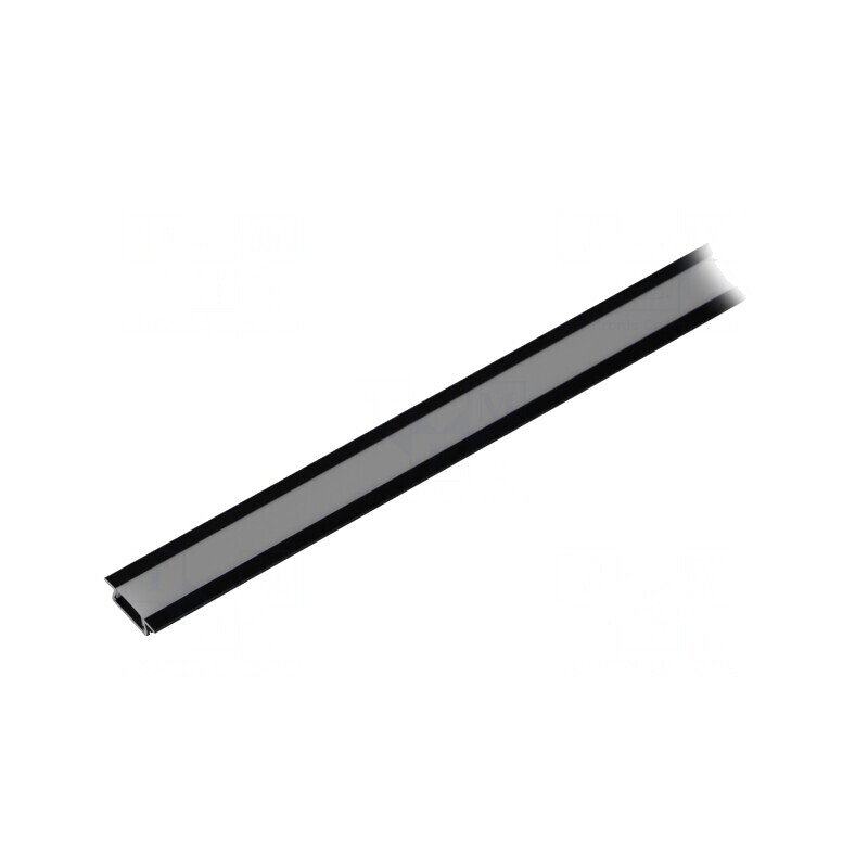 Profil Aluminiu Negru pentru Module LED 2m Încastrat | Electronic-mag.ro | Componente Electronice Profil Aluminiu Negru pentru Module LED 2m Încastrat | Electronic-mag.ro | Componente Electronice