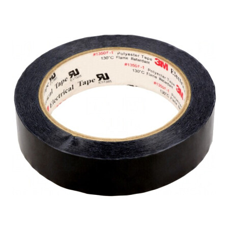 Bandă Electroizolantă Neagră 25mm x 66m Acrilică | Electronic-mag.ro | Componente Electronice
