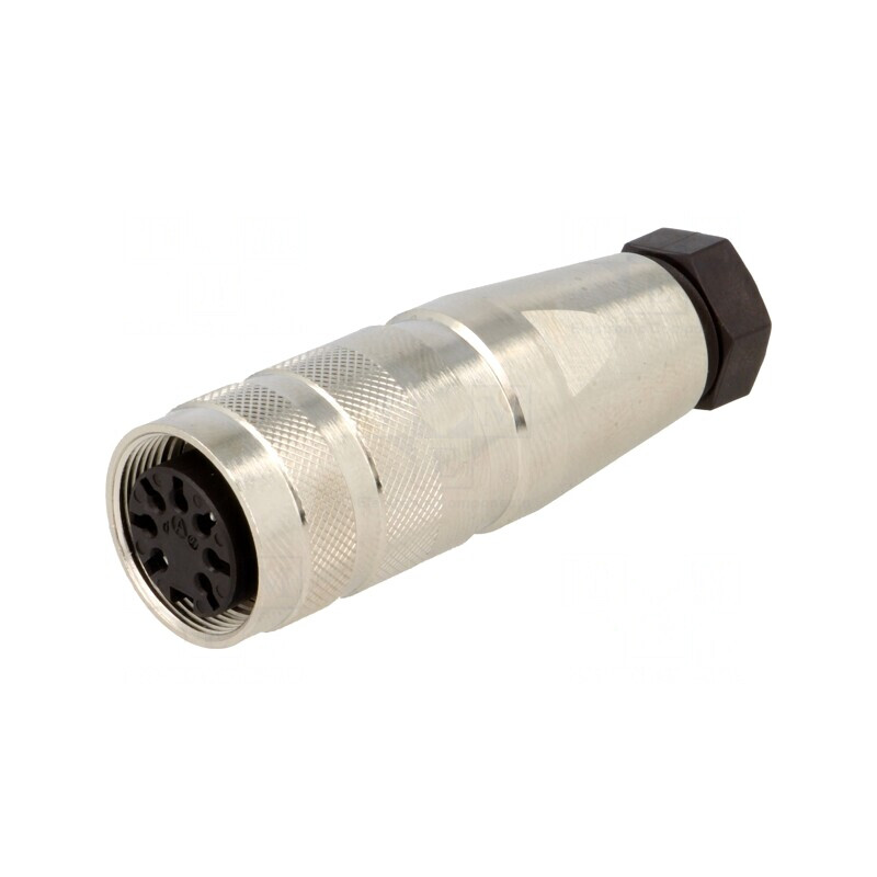 Conector M16 Mufă Mamă 7 PIN 5A 100V Drept pentru Lipire pe Cablu | Electronic-mag.ro | Componente Electronice Conector M16 Mufă Mamă 7 PIN 5A 100V Drept pentru Lipire pe Cablu | Electronic-mag.ro | Componente Electronice