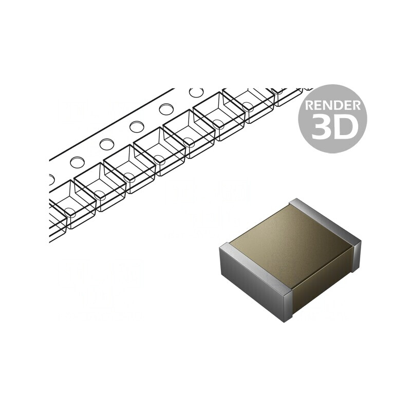 Condensator Ceramic MLCC 5.6nF 2kV C0G (NP0) ±5% SMD 2824 | Electronic-mag.ro | Componente Electronice