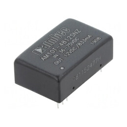Convertor DC/DC 10W 36-75V la 12V 0,833A | Electronic-mag.ro | Componente Electronice