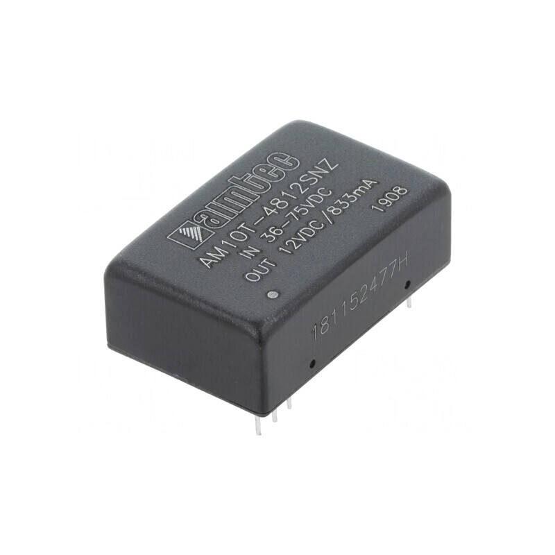 Convertor DC/DC 10W 36-75V la 12V 0,833A | Electronic-mag.ro | Componente Electronice Convertor DC/DC 10W 36-75V la 12V 0,833A | Electronic-mag.ro | Componente Electronice