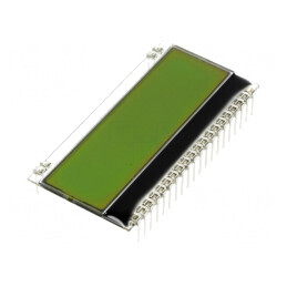 Afișaj LCD Grafic 132x32 Galben-Verde 55x17,5mm | Electronic-mag.ro | Componente Electronice